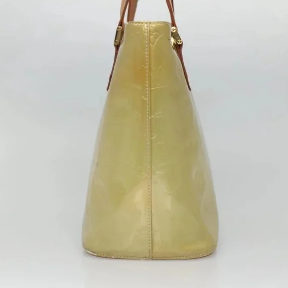 LOUIS VUITTON Monogram Vernis Houston Hand Bag Gris M91053 LV Auth ep9001 - Picture 6 of 16